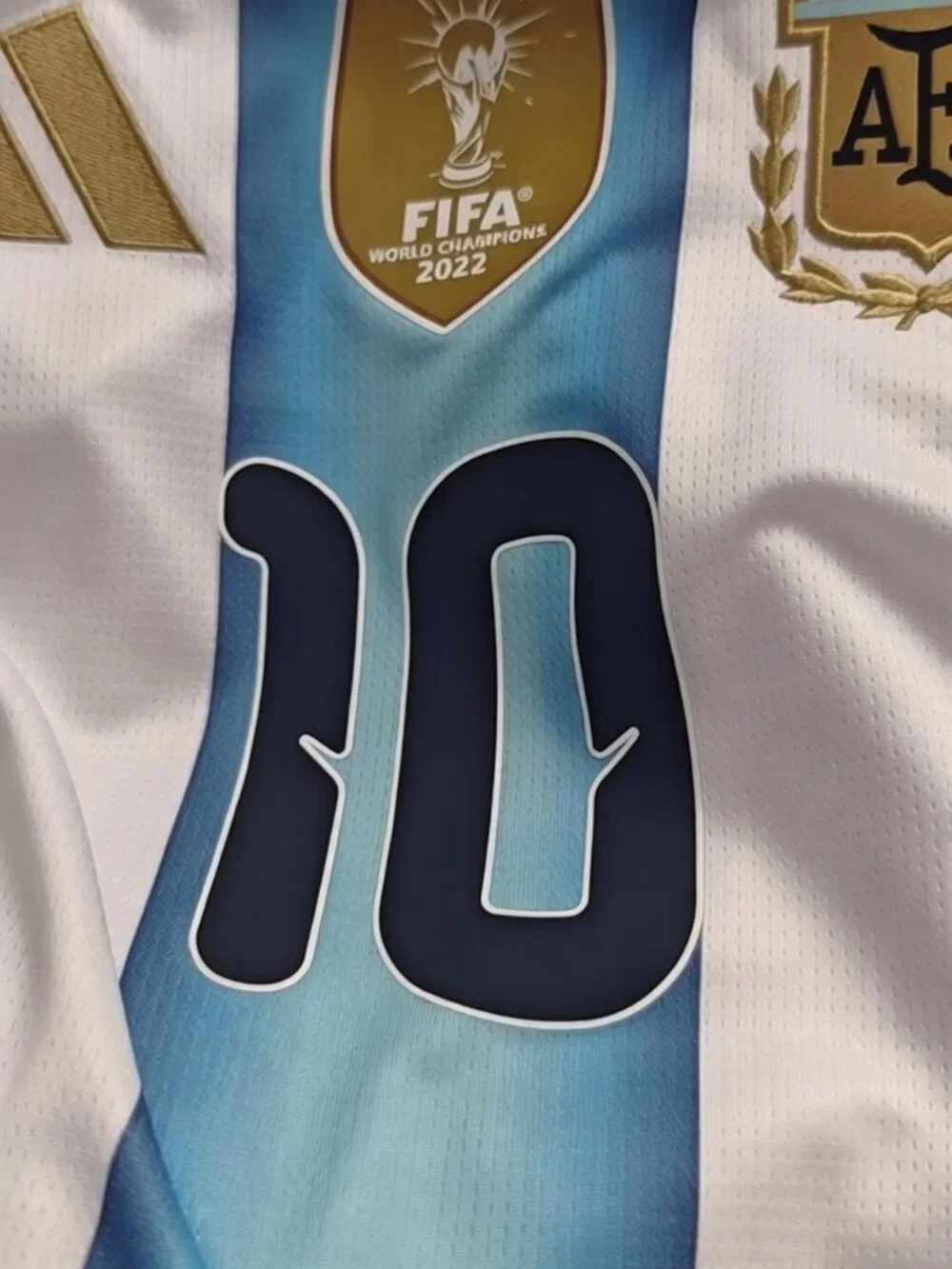 Argentina 2026 Messi #10 Jersey World Cup Champions Adidas - Picture 4 of 5